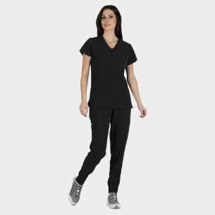 Scrub top JULIA - Black color 2