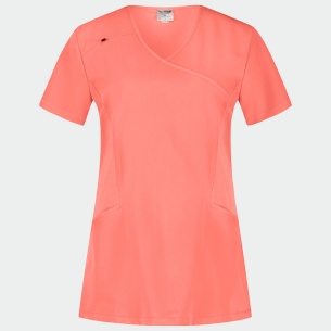 Scrub top JUSTINA - Coral color