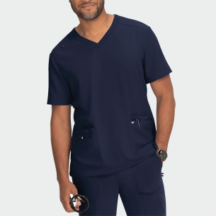 Scrub top FREE TO BE TOP 672 - Navy color