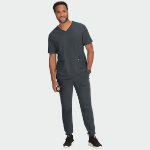 Scrub top FREE TO BE TOP 672 - Charcoal color 2
