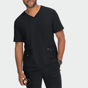 Scrub top FREE TO BE TOP 672 - Black color