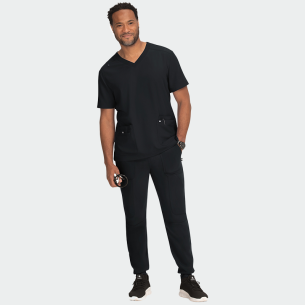 Scrub top FREE TO BE TOP 672 - Black color 2