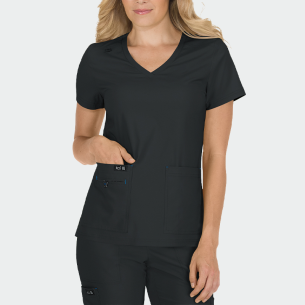 Scrub top BECCA TOP 373 - Black color