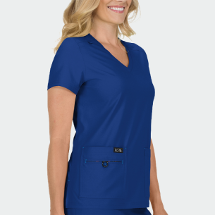 Scrub top BECCA TOP 373 - Galaxy Blue color