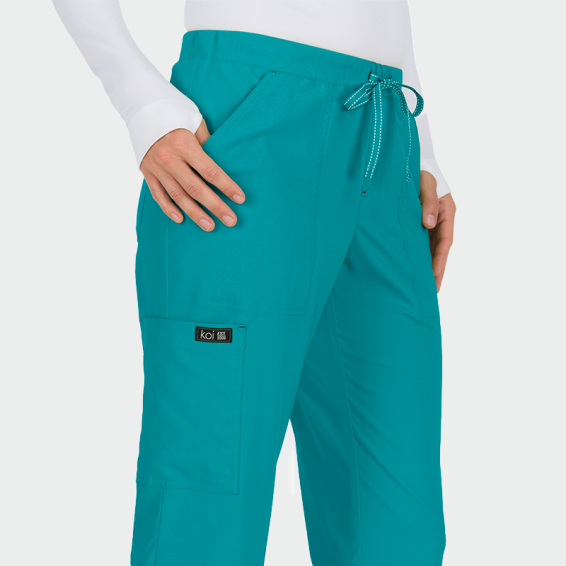 Scrub trousers HOLLY PANT 731 - Teal color