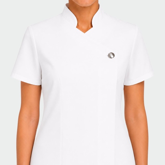 Scrub top MARCELLA - White color