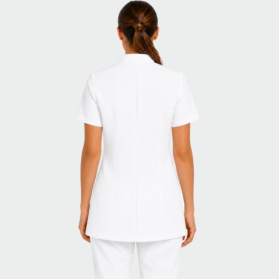 Scrub top MARCELLA - White color