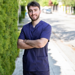 Scrub top MARCO - Navy color 2