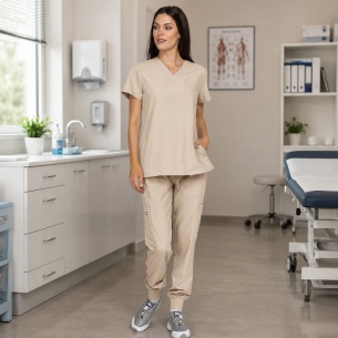 Scrub set NAOMI - Sand color 2