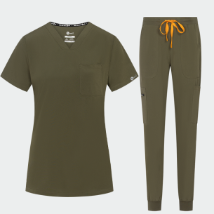 Scrub set NAOMI - Olive color