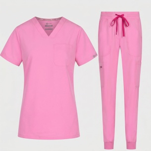 Scrub set NAOMI - Candy Pink color