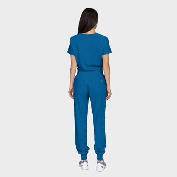 Scrub set NAOMI - Caribbean Blue color