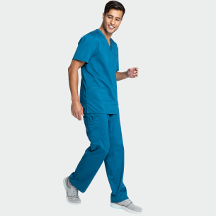 Scrub top REVOLUTION WWE670 - Caribbean Blue color 2