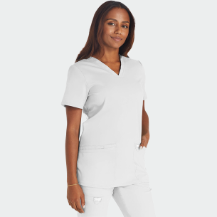 Scrub top REVOLUTION WWE620 - White color