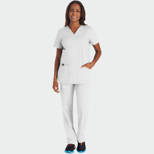 Scrub top REVOLUTION WWE620 - White color 2