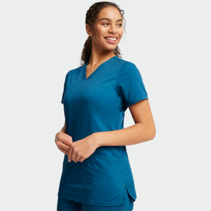 Scrub top REVOLUTION WWE620 - Caribbean Blue color 2