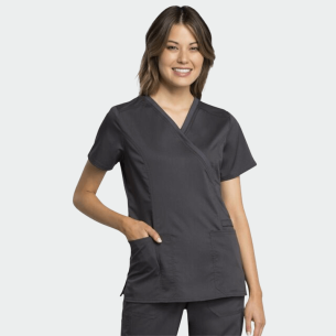 Scrub top REVOLUTION WWE775AB - Grey color