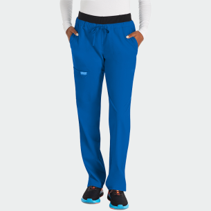 Scrub trousers REVOLUTION WWE105 - Royal Blue color