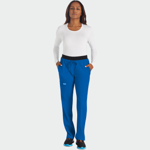 Scrub trousers REVOLUTION WWE105 - Royal Blue color 2