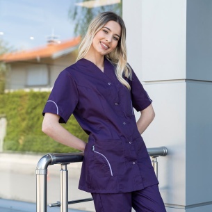 Scrub top SILVIA - Blueberry color 2