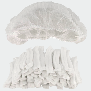 Disposable cap FEATHER - White color