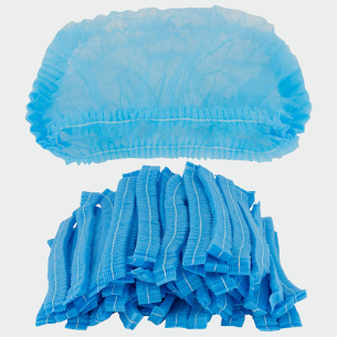 Disposable cap FEATHER - Light Blue color