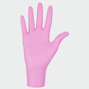 Disposable nitrile gloves NITRYLEX - Pink color 2