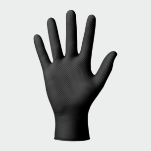 Disposable nitrile gloves GOGRIP B - Black color 2