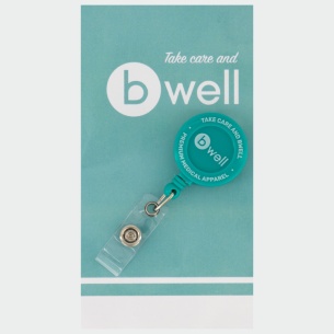 Badge holder BADGE - Teal color