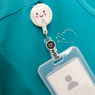 Държач за бадж BADGE - принт Tooth 2