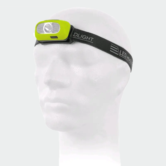 Челник с ЛЕД осветление CREE LED XPG - Черен цвят