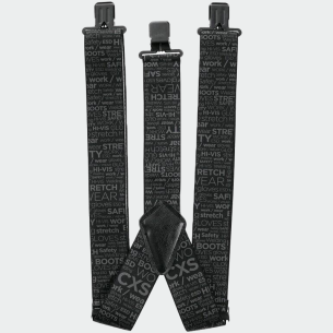 Work braces DARREN - Black color