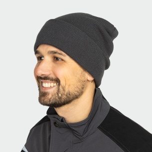 Winter hat GLAZE - Grey color 2