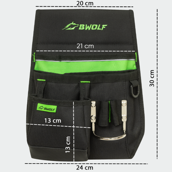 Tools belt HANK Single - Black color