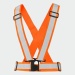 High visible braces VIZWELL CROSS - Orange color