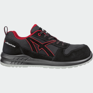 Low work shoes with a toe cap CLIFTON Low S3 - Black color
