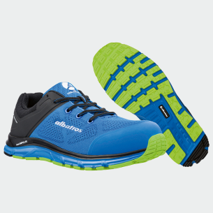Low work shoes with a toe cap LIFT IMPULSE Low S1P - Blue color 2