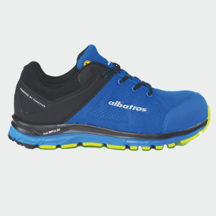 Low work shoes with a toe cap LIFT IMPULSE Low S1P - Blue color