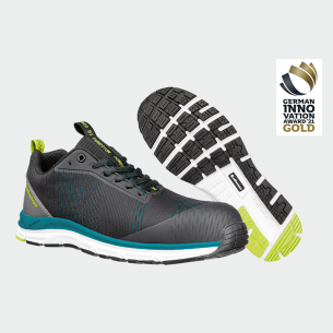 Low work shoes with a toe cap AER55 IMPULSE Low S1P - Black color 2