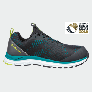 Low work shoes with a toe cap AER55 IMPULSE Low S1P - Black color