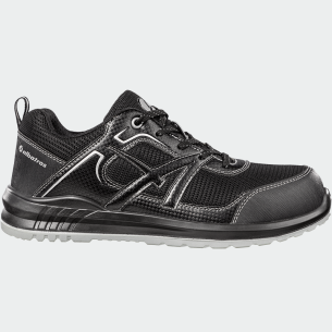 Low work shoes with a toe cap RIDER LOW S1P ESD - Black color