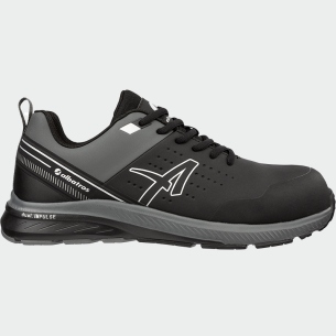 Low work shoes with a toe cap VIGOR 2 IMPULSE LOW S3S - Black color