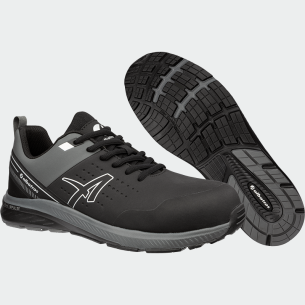 Low work shoes with a toe cap VIGOR 2 IMPULSE LOW S3S - Black color 2