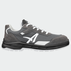 Low work shoes with a toe cap AXIS LOW S1P - Grey color