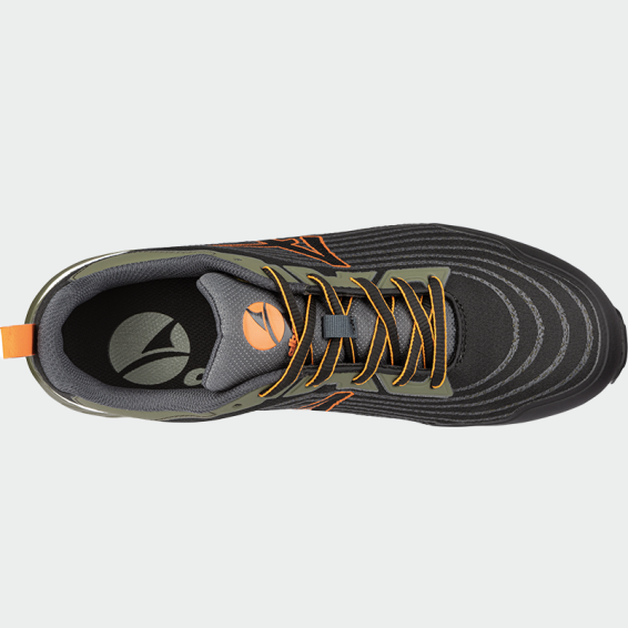 Low work shoes with a toe cap WAVE IMPULSE LOW S1PS - Black color