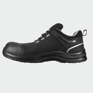 Low work shoes with a toe cap DEFENDER S3S - Black color 2
