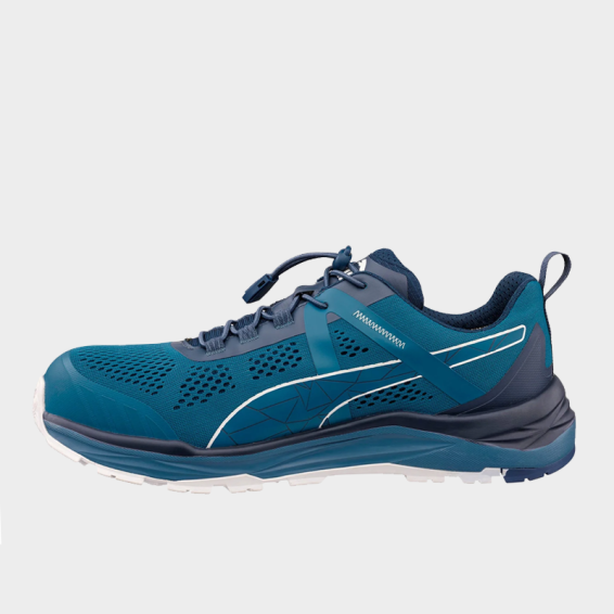 Low work shoes with a toe cap DENALI LOW S1PS - Blue color