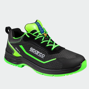 Low work shoes with a toe cap INDY FORESTER Low S3S - Black color 2
