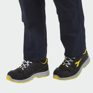 Low work shoes with a toe cap RUN S3 - Blue color 2