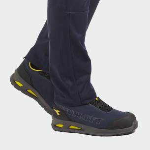 Low work shoes with a toe cap SMART SOFTBOX LOW S1PL - Blue color 2